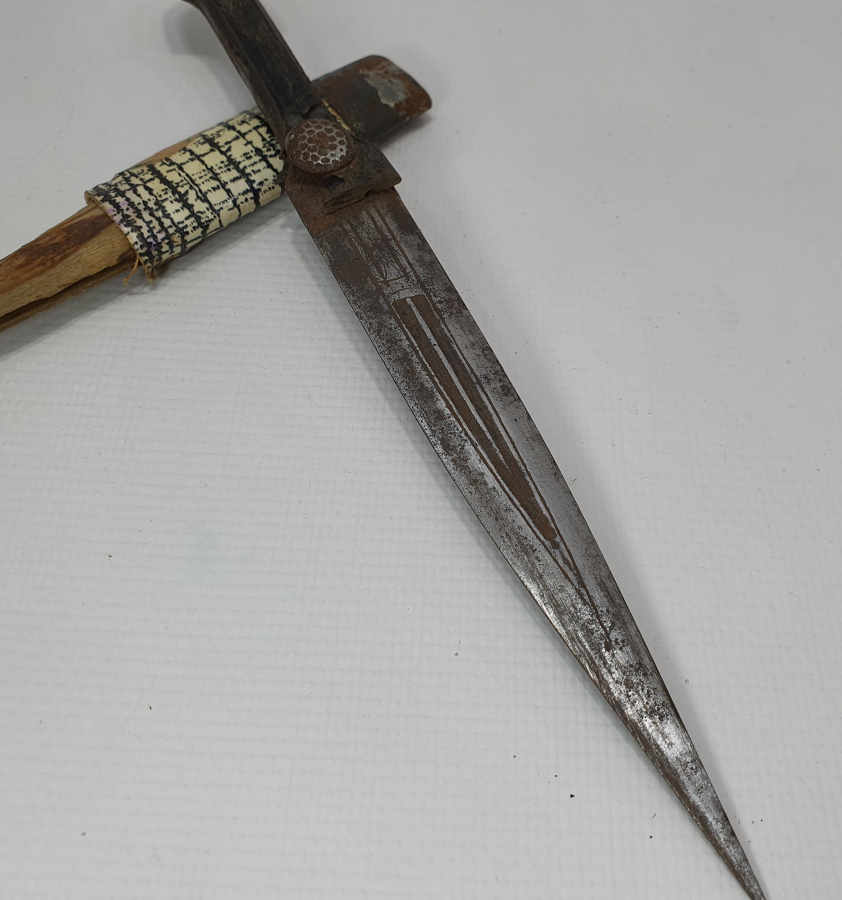 OSMANLI DÖNEMİ KININDA ÇERKES KAMASI