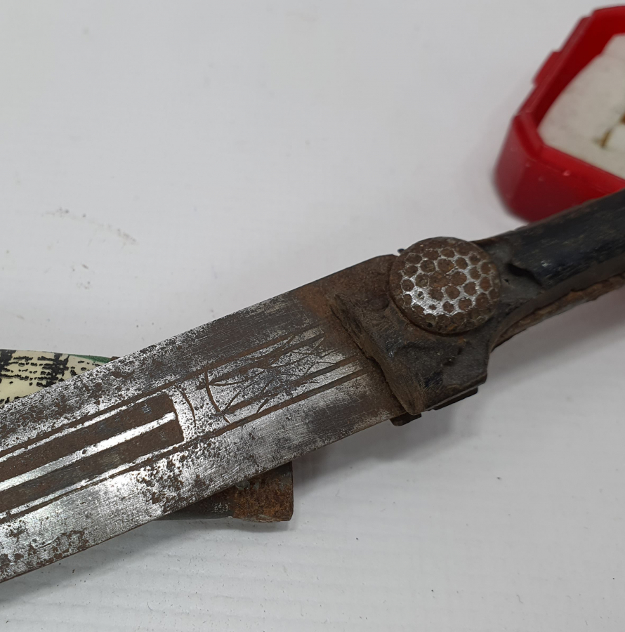 OSMANLI DÖNEMİ KININDA ÇERKES KAMASI