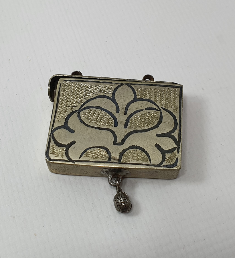 OSMANLI DÖNEMİ SAVATLI GÜMÜŞ HAMAYIL