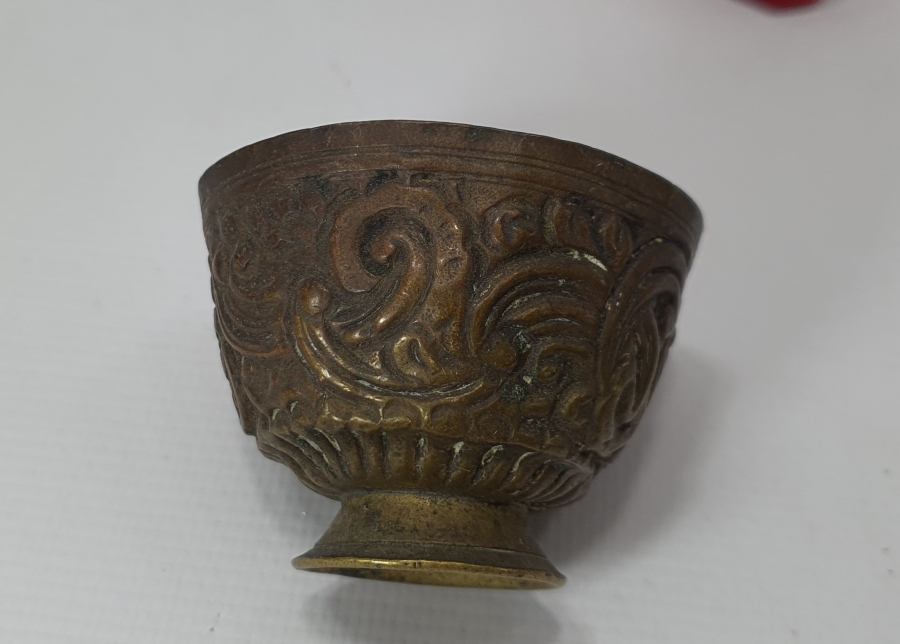 OSMANLI DÖNEMİ TOMBAK FİNCAN ZARFI