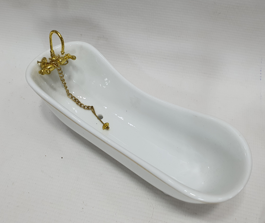 PORSELEN MİNYATÜR İNGİLİZ BANYO SETİ