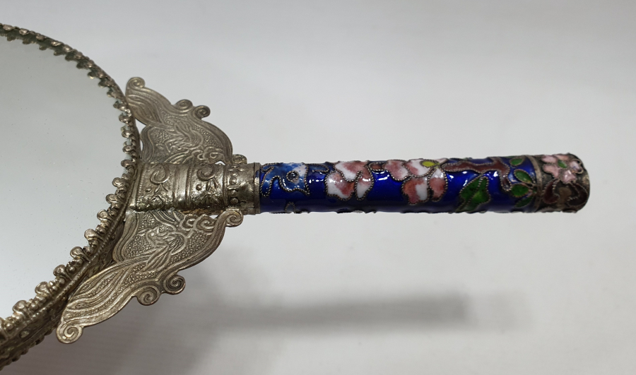 1900 BAŞLARI MİNELİ EL AYNASI