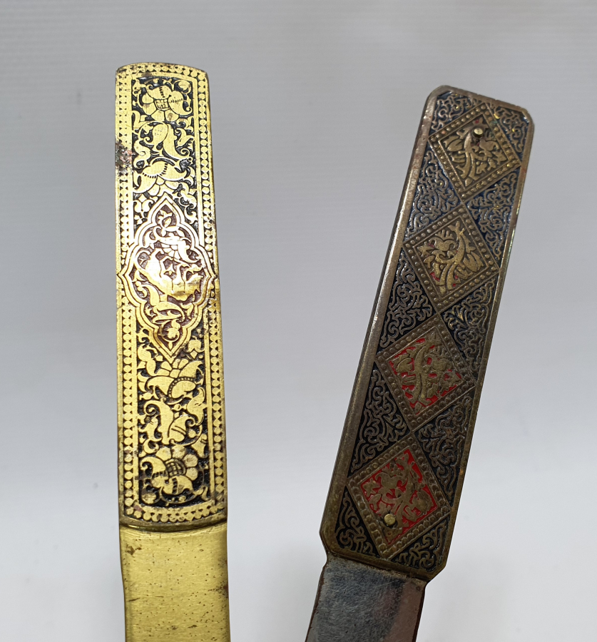 2 ADET TOLEDO İŞİ ANTİKA ZARF AÇACAĞI