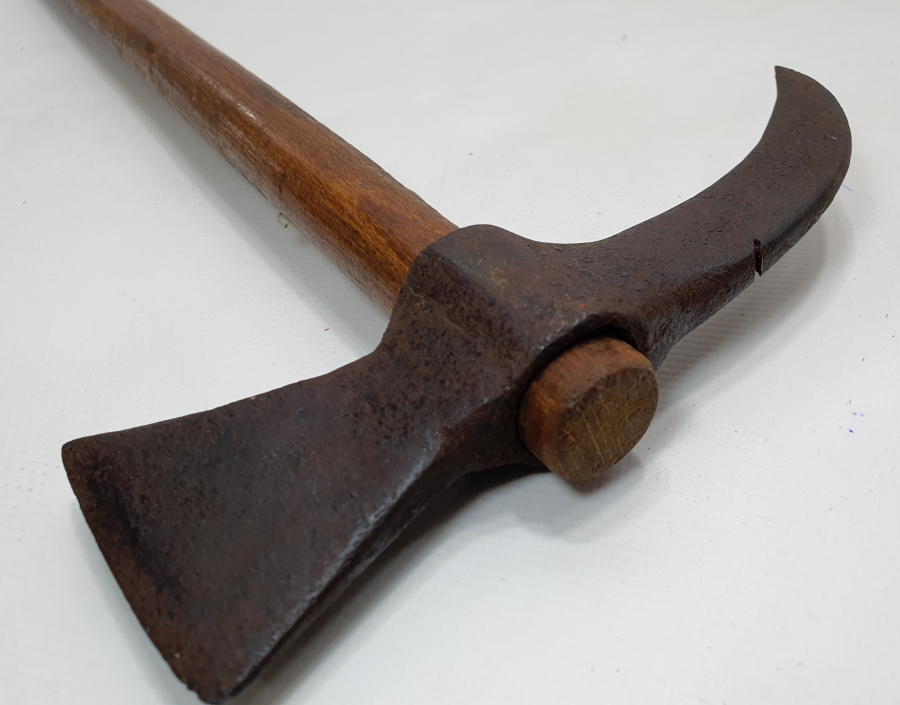 OSMANLI DÖNEMİ ÇOK NADİR SAVAŞ BALTASI - TEBER