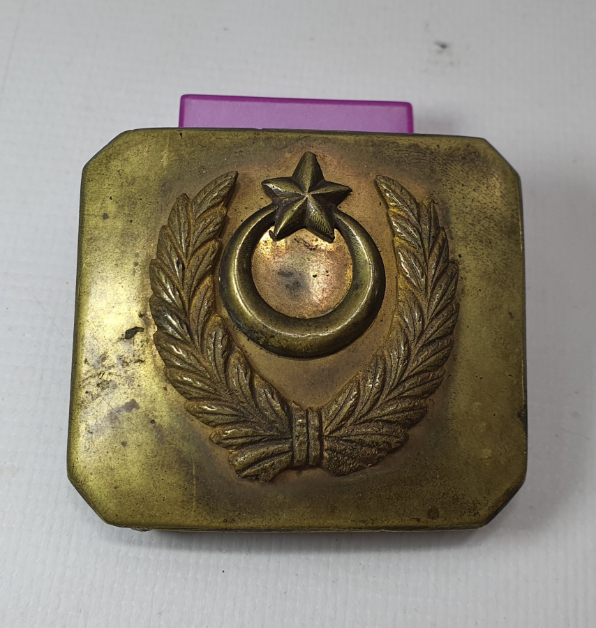 OSMANLI DÖNEMİ ERTUĞRUL ALAYLARI SUBAY KEMER TOKASI