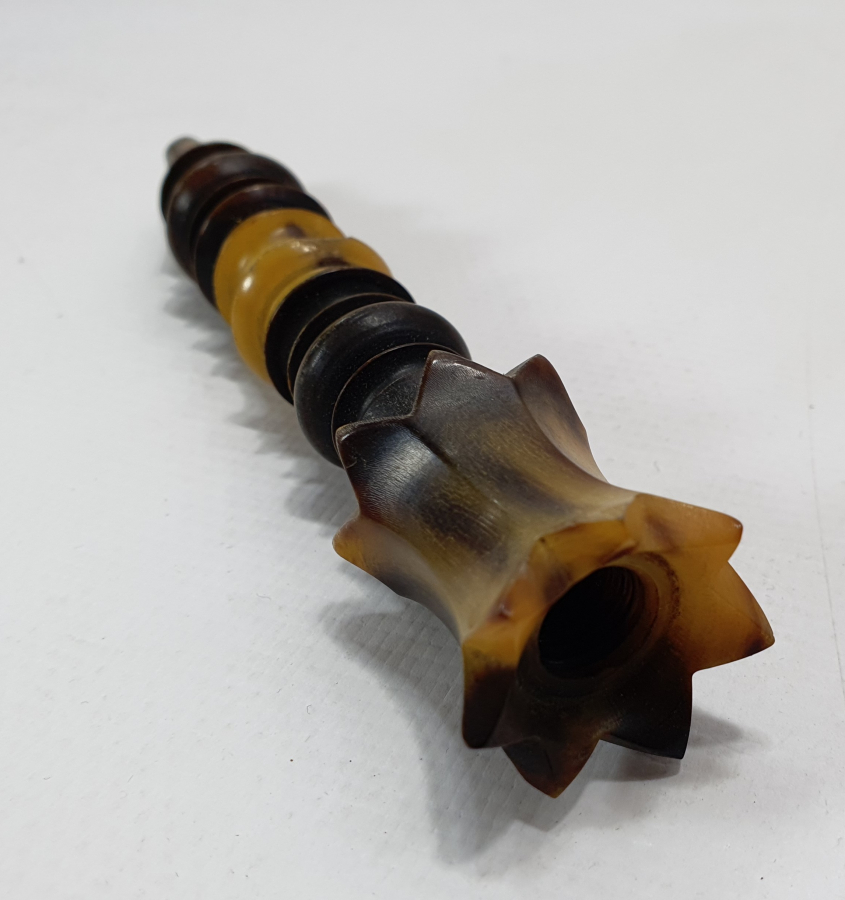 OSMANLI DÖNEMİ LALE FORMUNDA BOYNUZDAN MAMUL SİGARA AĞIZLIĞI