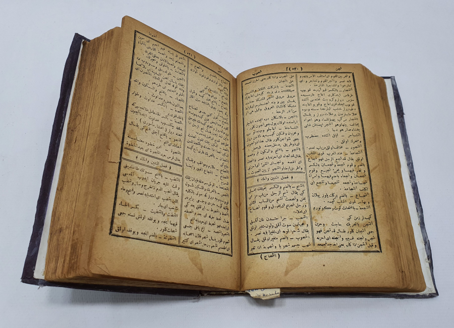 OSMANLI DÖNEMİ NADİR FORMDA SÖZLÜK