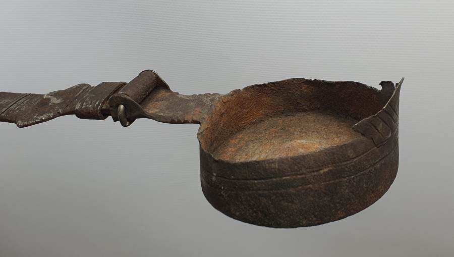 OSMANLI DÖNEMİ ÜZERİ KALEM İŞÇİLİKLİ KAHVE KAVURMA TAVASI