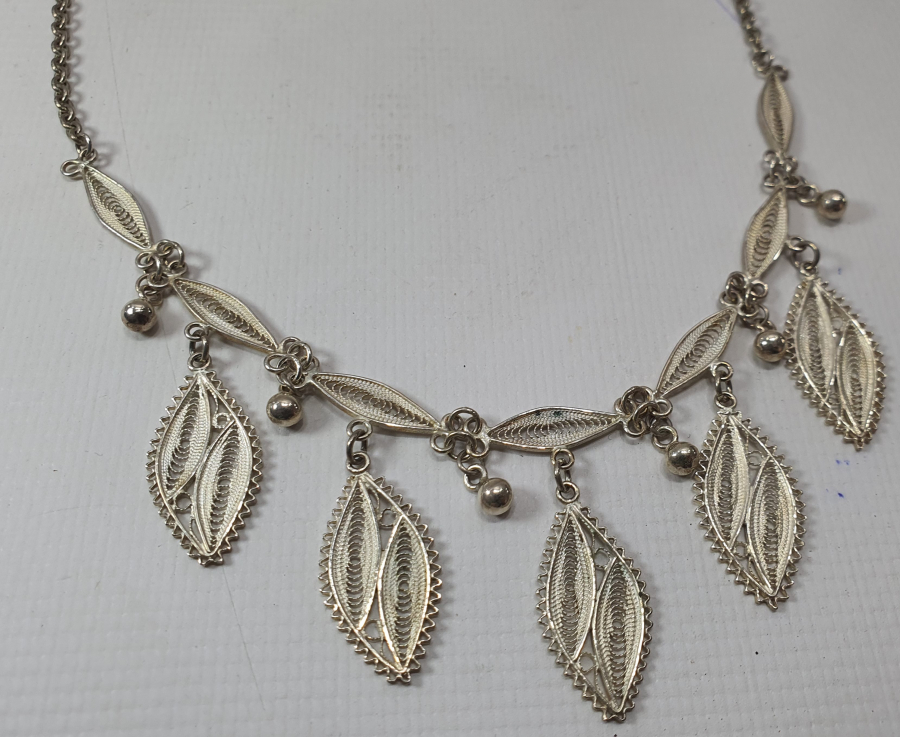 TELKARİ İŞÇİLİKLİ SÜRYANİ USTA İŞİ GERDANLIK