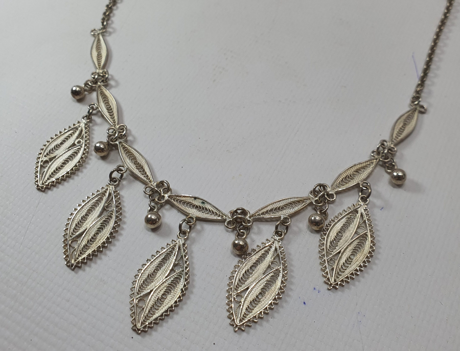 TELKARİ İŞÇİLİKLİ SÜRYANİ USTA İŞİ GERDANLIK