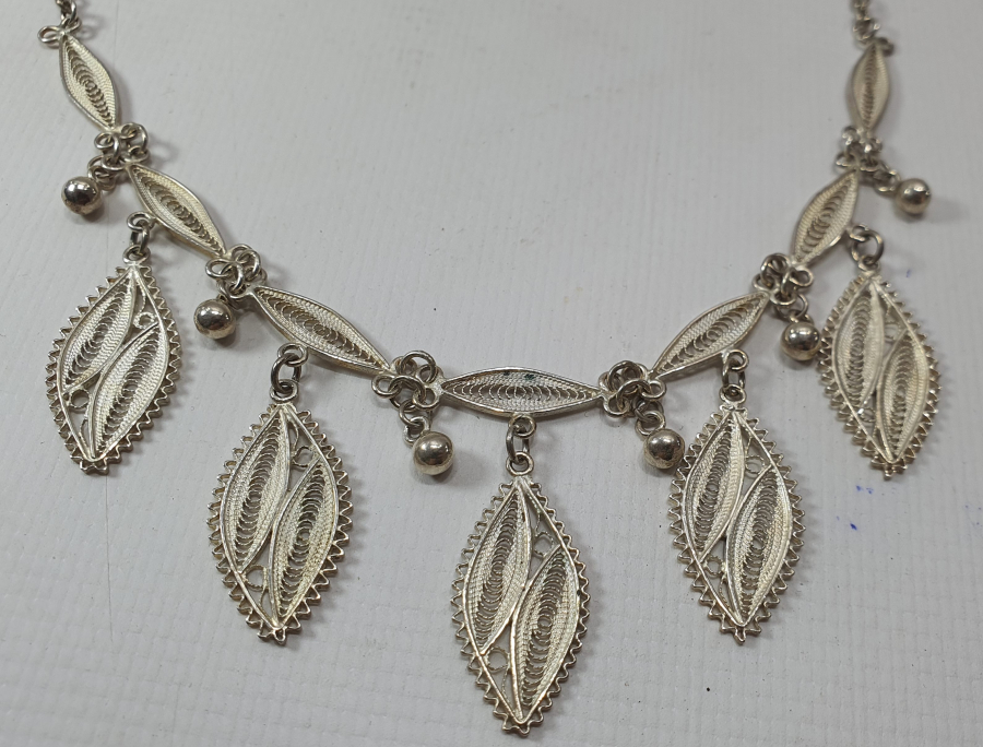 TELKARİ İŞÇİLİKLİ SÜRYANİ USTA İŞİ GERDANLIK