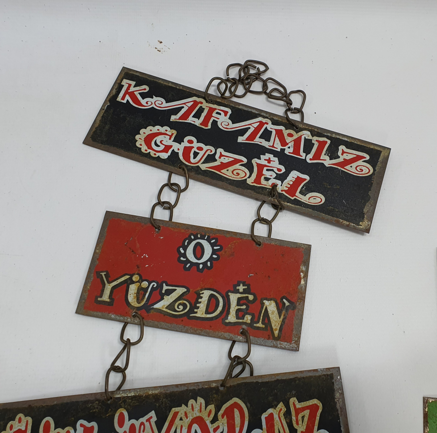 ANTİKA MİNİ RESTORAN TABELALARI