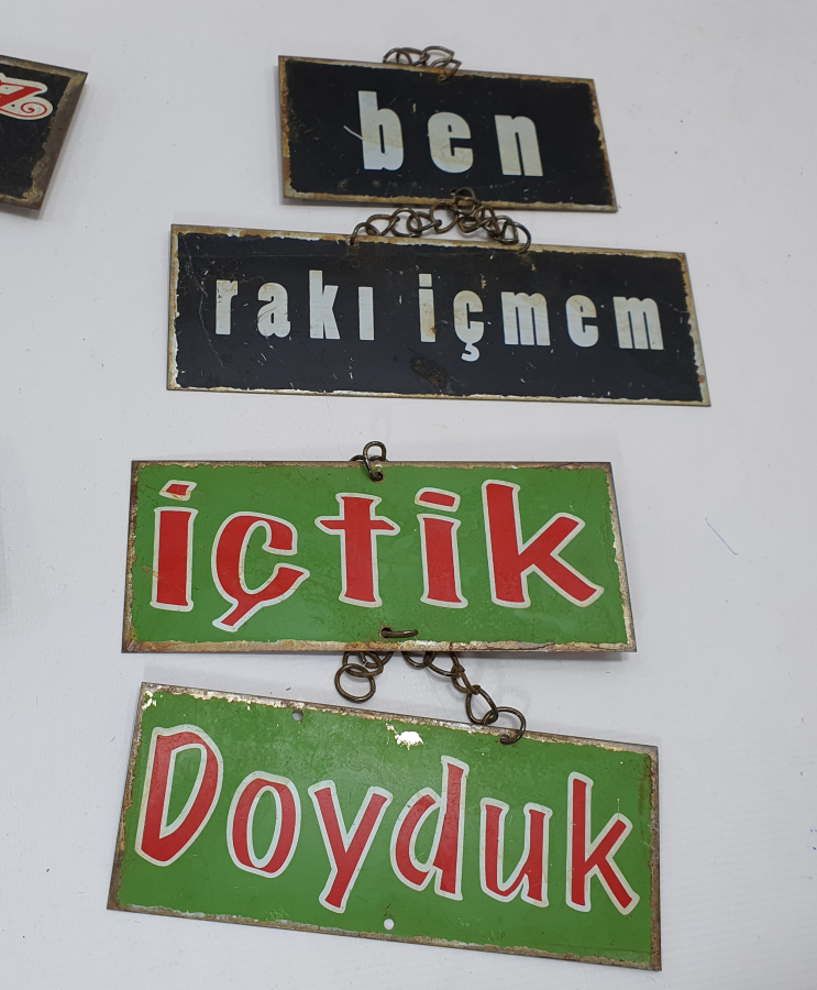 ANTİKA MİNİ RESTORAN TABELALARI