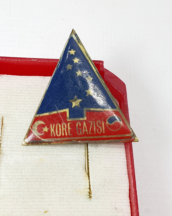 ÇOK NADİR KORE GAZİSİ ROZETİ