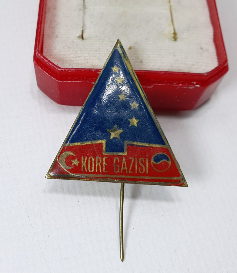 ÇOK NADİR KORE GAZİSİ ROZETİ