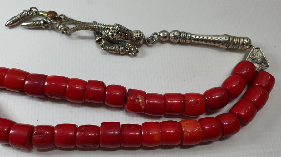 MERCAN TAŞINDAN MAMUL TESBİH