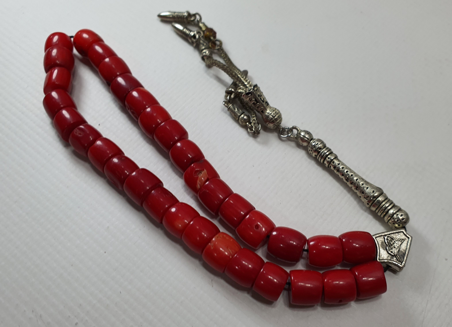 MERCAN TAŞINDAN MAMUL TESBİH