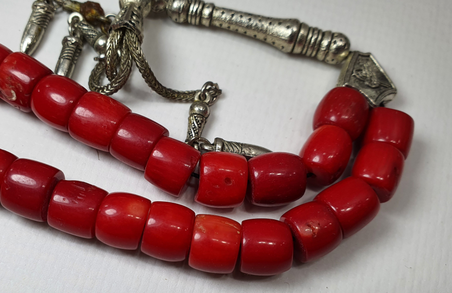 MERCAN TAŞINDAN MAMUL TESBİH