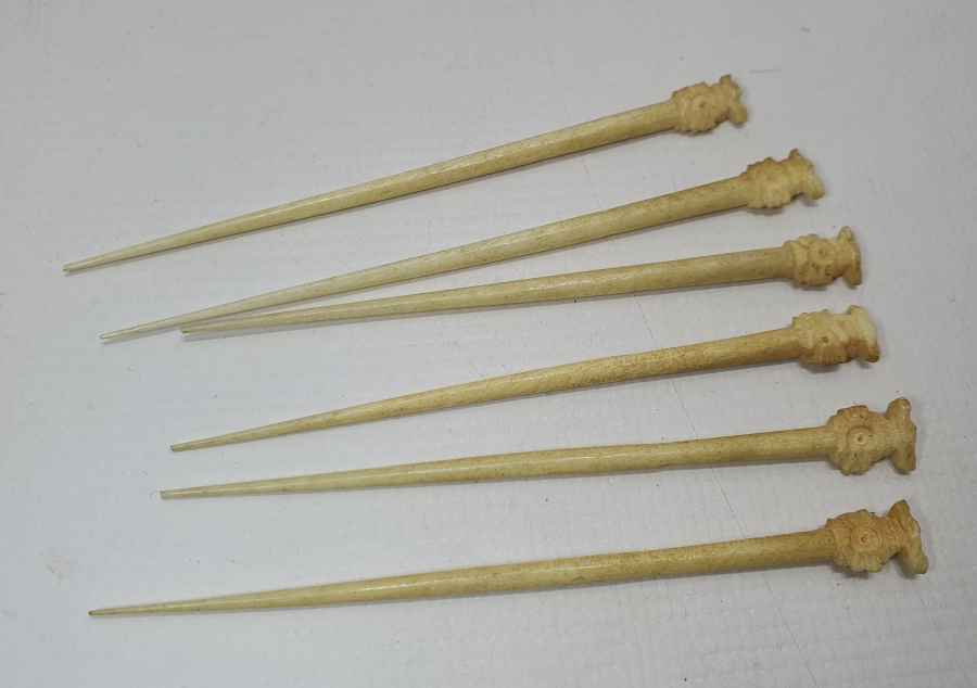 OSMANLI DÖNEMİ KEMİKTEN MAMUL BÜYÜK BOY KÜRDAN LOTU