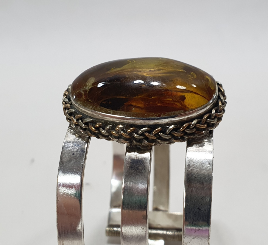 ÖZEL YAPIM KEHRİBAR TAŞLI BİLEKLİK