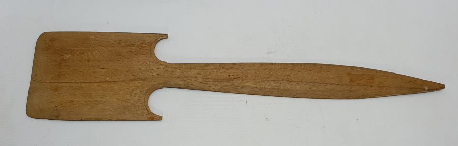 ÜZERİ EL YAZMA BÜYÜK BOY TEKKE İŞİ KAŞIK