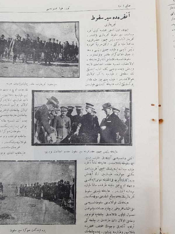 ATATÜRK RESİMLİ TÜRK HAVA MECMUASI 