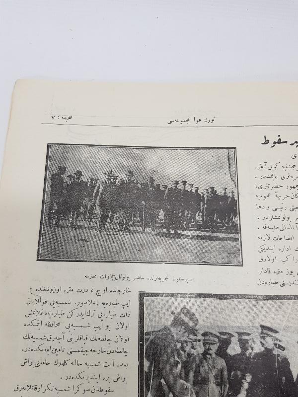 ATATÜRK RESİMLİ TÜRK HAVA MECMUASI 