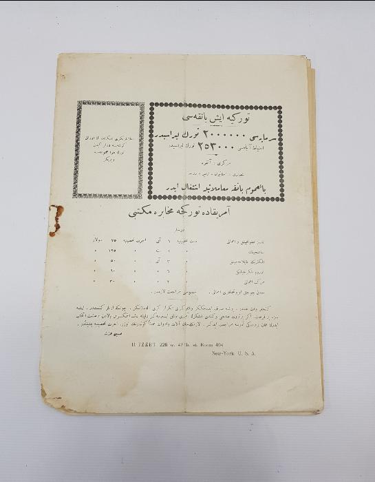 ATATÜRK RESİMLİ TÜRK HAVA MECMUASI 