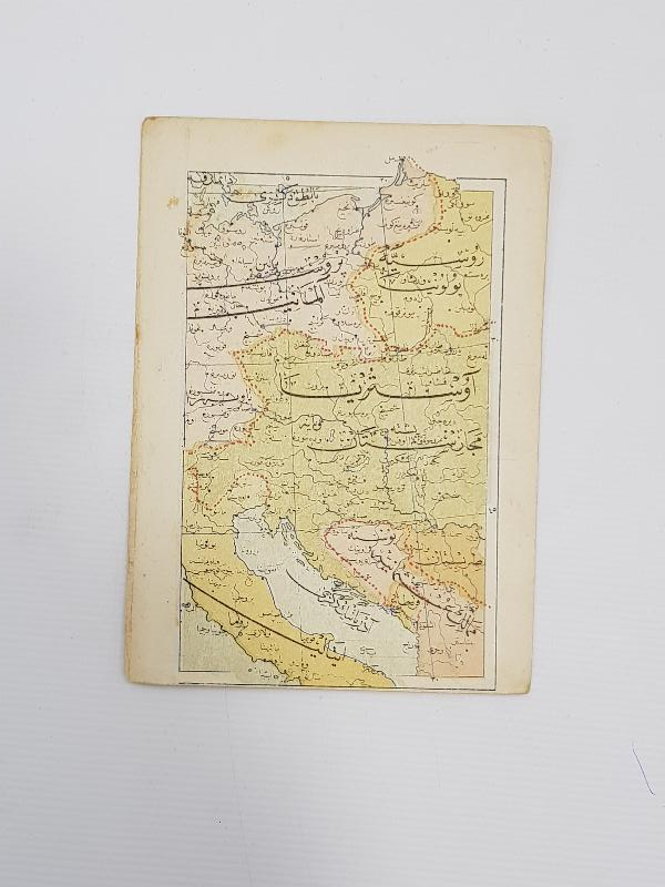 OSMANLICA HARİTA KART