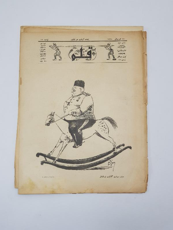 OSMANLICA KARİKATÜR DERGİSİ: KALEM