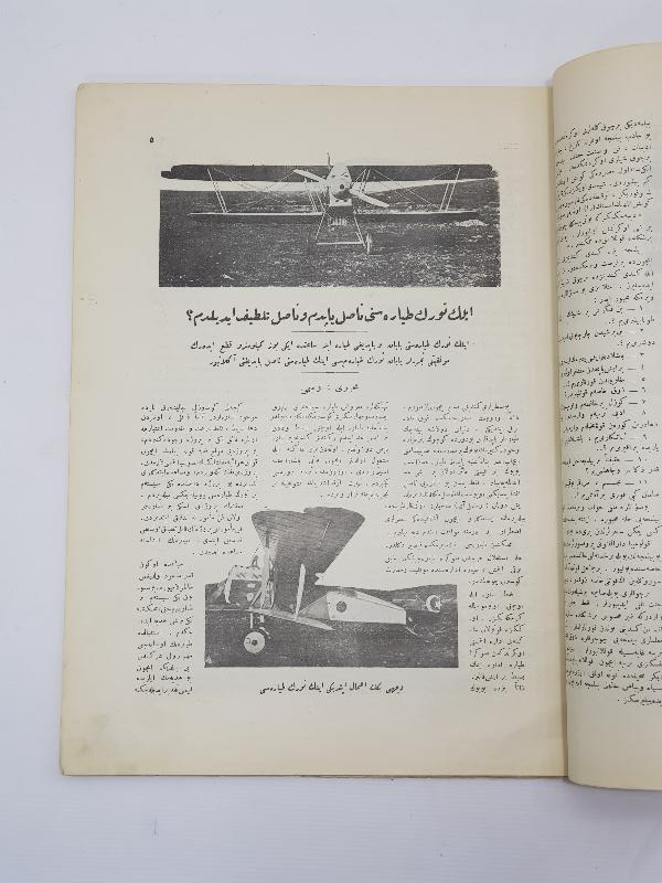 OSMANLICA RESİMLİ AY DERGİSİ 