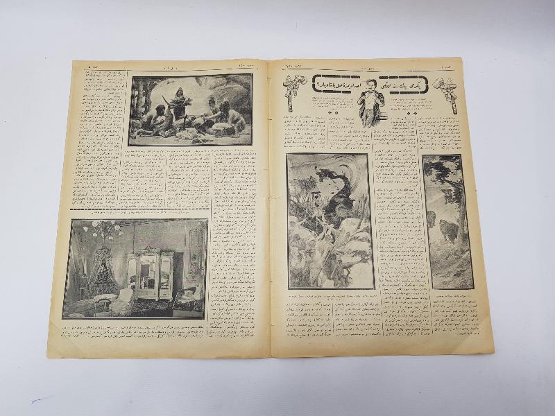 OSMANLICA RESİMLİ GAZETE MECMUASI 