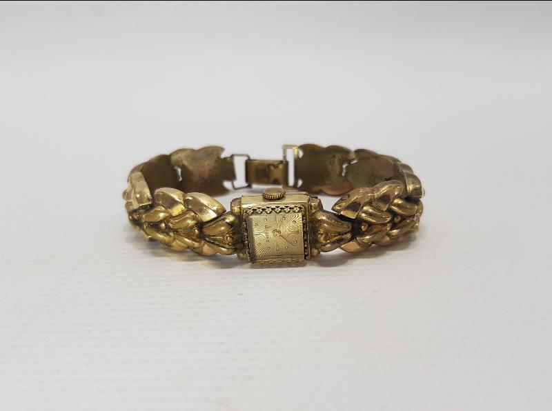 ALTIN KAPLAMA KOL SAATİ 