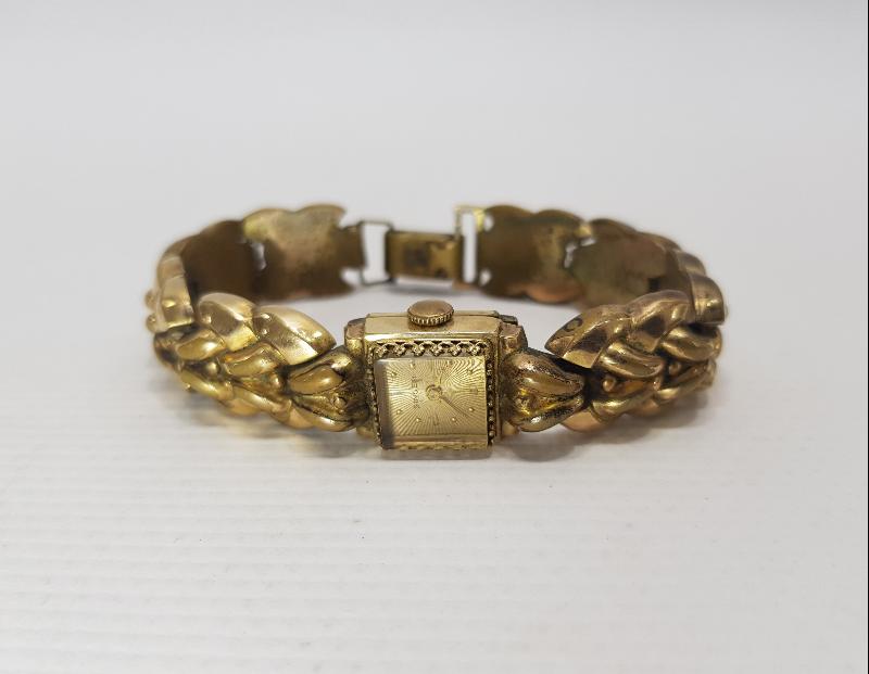 ALTIN KAPLAMA KOL SAATİ 