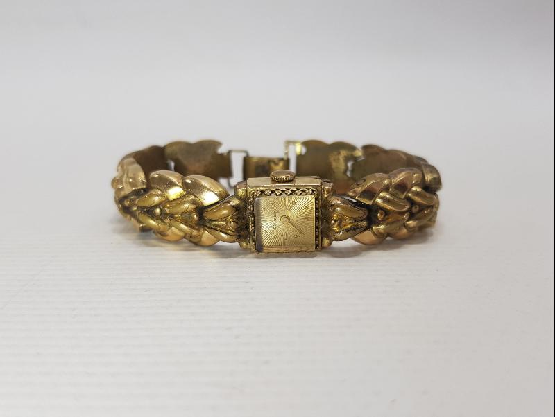 ALTIN KAPLAMA KOL SAATİ 