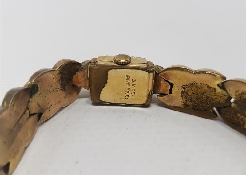 ALTIN KAPLAMA KOL SAATİ 