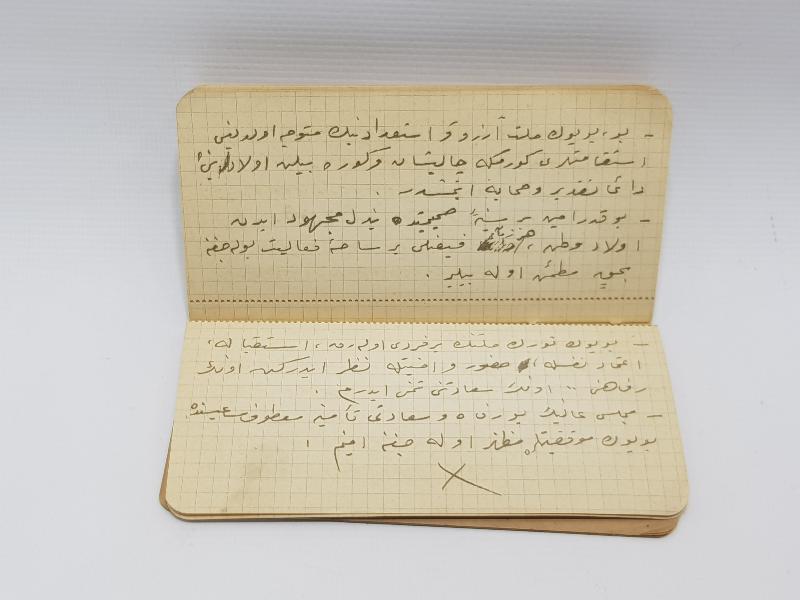 1926 ATATÜRK'ÜN MECLİS AÇILIŞ KONUŞMASI OSMANLICA EL YAZMA TIPKI BASIMI