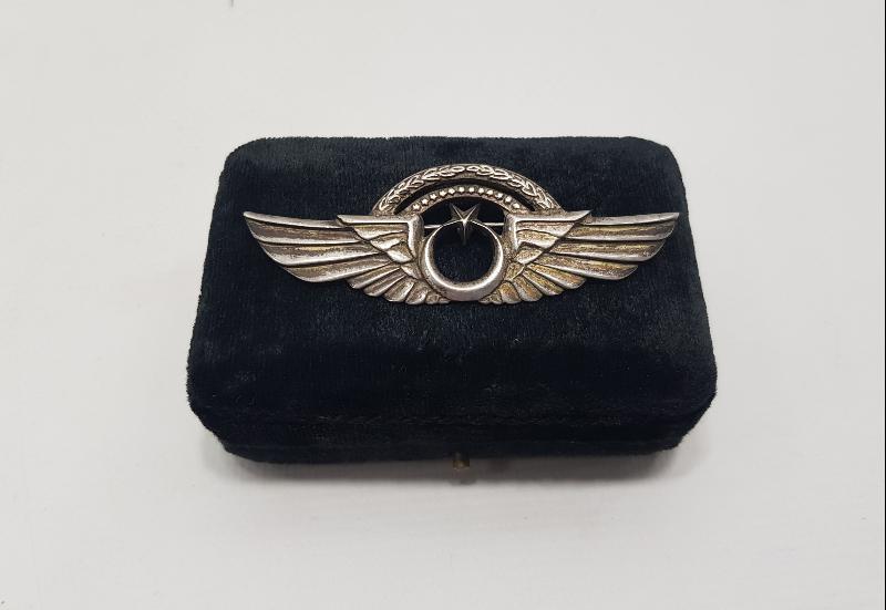 GÜMÜŞ HAVACI SUBAY BRÖVESİ 