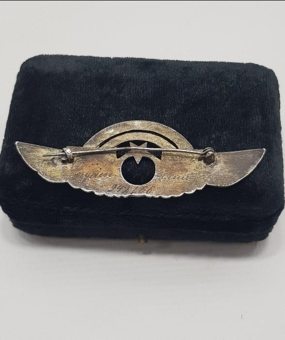 GÜMÜŞ HAVACI SUBAY BRÖVESİ 