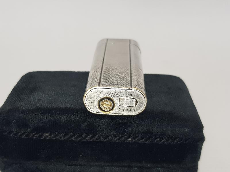 GÜMÜŞ KAPLAMA CARTIER ÇAKMAK