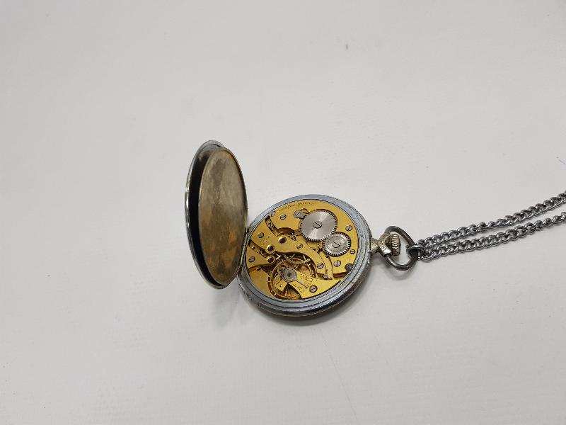 OSMANLI DÖNEMİ ALMAN YAPIMI NADİR GÜMÜŞ CEP SAATİ 