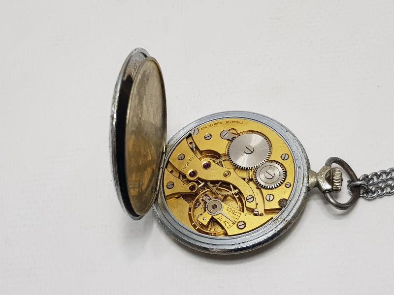 OSMANLI DÖNEMİ ALMAN YAPIMI NADİR GÜMÜŞ CEP SAATİ 