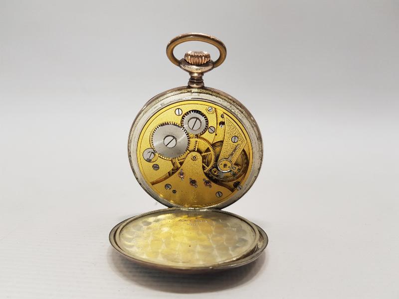 OSMANLI DÖNEMİ ALMAN YAPIMI NADİR GÜMÜŞ CEP SAATİ 