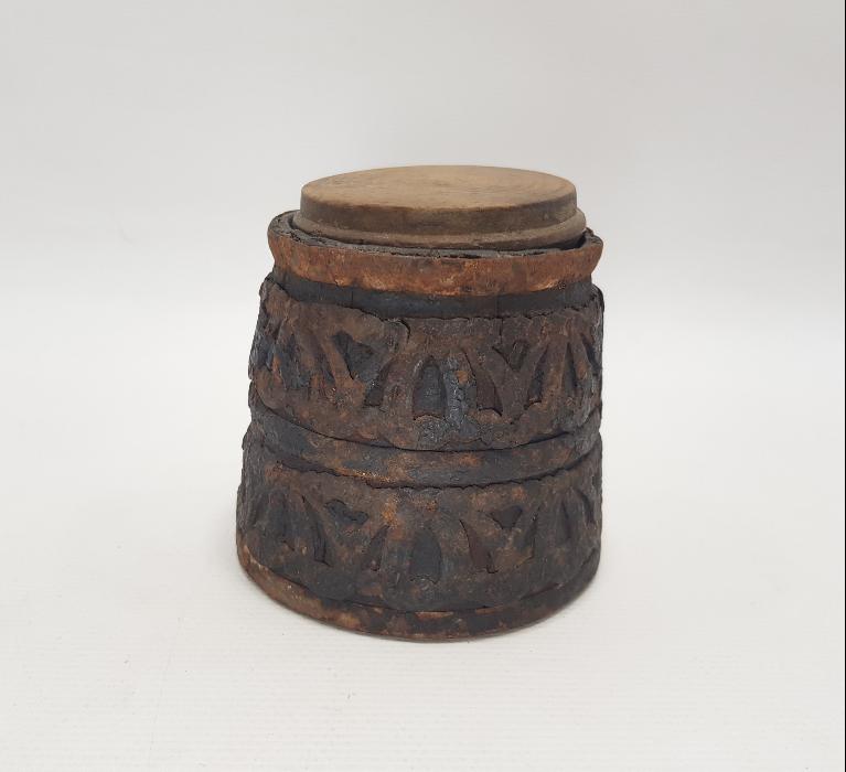 OSMANLI DÖNEMİ AYKIRI FORMDA AHŞAP TESBİH KUTUSU 