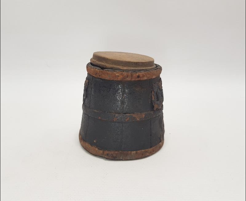 OSMANLI DÖNEMİ AYKIRI FORMDA AHŞAP TESBİH KUTUSU 