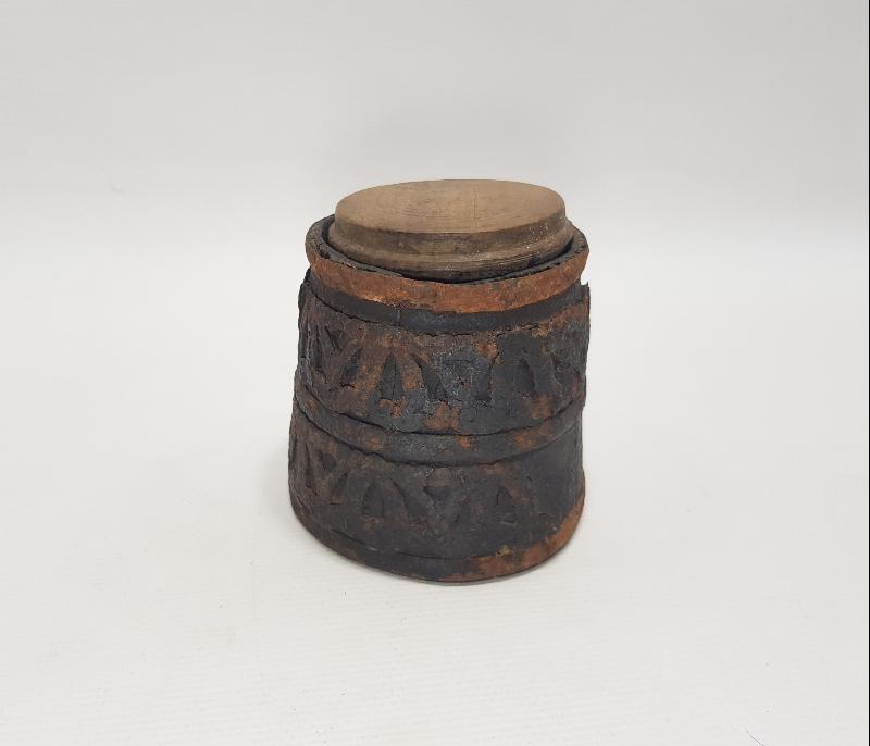 OSMANLI DÖNEMİ AYKIRI FORMDA AHŞAP TESBİH KUTUSU 