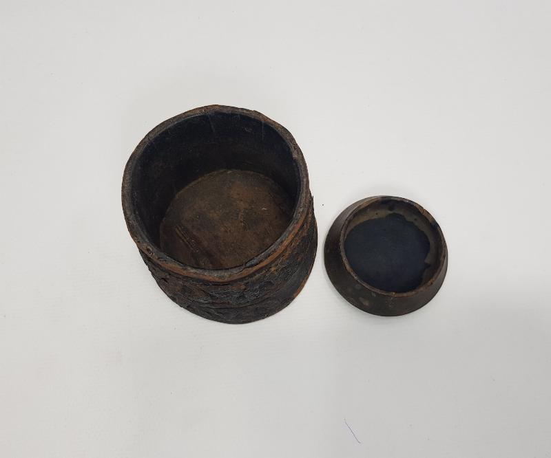 OSMANLI DÖNEMİ AYKIRI FORMDA AHŞAP TESBİH KUTUSU 