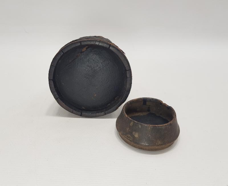 OSMANLI DÖNEMİ AYKIRI FORMDA AHŞAP TESBİH KUTUSU 