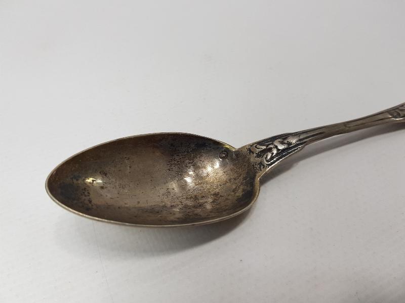 OSMANLI DÖNEMİ TUĞRA VE SAH DAMGALI GÜMÜŞ KAŞIK