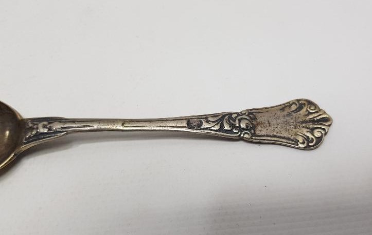 OSMANLI DÖNEMİ TUĞRA VE SAH DAMGALI GÜMÜŞ KAŞIK